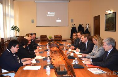 THE DIRECTOR-GENERAL OF THE TAXATION AND CUSTOMS UNION DIRECTORATE GENERAL (DG TAXUD) STEPHEN QUEST AND HIS TEAM ARE ON A WORKING VISIT TO BULGARIA IN CONNECTION WITH THE PREPARATION OF THE BULGARIAN PRESIDENCY OF THE COUNCIL OF THE EU IN 2018