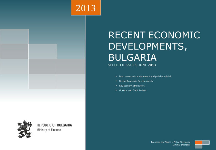 THE JUNE ISSUE OF THE MONTHLY REPORT ON THE BULGARIAN ECONOMY HAS BEEN RELEASED