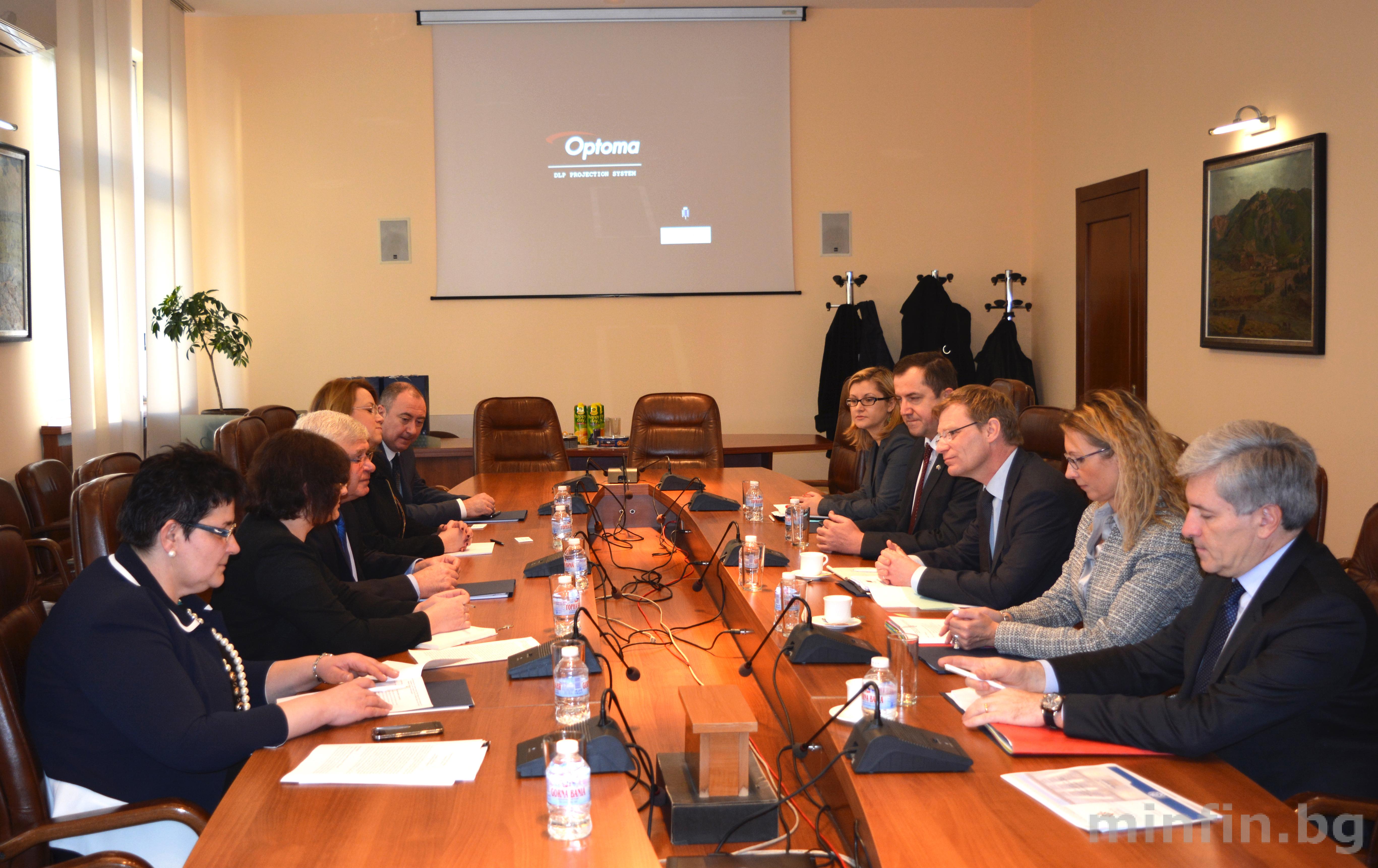 THE DIRECTOR-GENERAL OF THE TAXATION AND CUSTOMS UNION DIRECTORATE GENERAL (DG TAXUD) STEPHEN QUEST AND HIS TEAM ARE ON A WORKING VISIT TO BULGARIA IN CONNECTION WITH THE PREPARATION OF THE BULGARIAN PRESIDENCY OF THE COUNCIL OF THE EU IN 2018