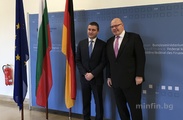 MINISTER GORANOV HAD A WORKING MEETING WITH GERMAN FEDERAL MINISTER OF FINANCE PETER ALTMAIER IN BERLIN