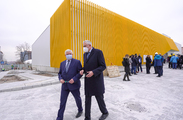 Проверка на изграждането на сградата, в която ще се помещава суперкомпютърът на територията на София Тех парк, който е част от европейската мрежа EuroHPC Joint Undertaking