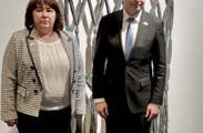 Министър Велкова проведе срещи с Паскал Донахю и Валдис Домбровскис