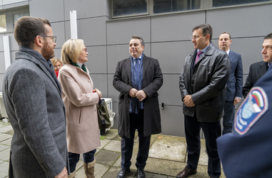 Minister of Finance Assen Vassilev and European Commissioner for Financial services, financial stability and Capital Markets Union Mairead McGuinness visited GKPP Kapitan Andreevo 