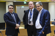 Minister Assen Vassilev at The ECOFIN meeting 